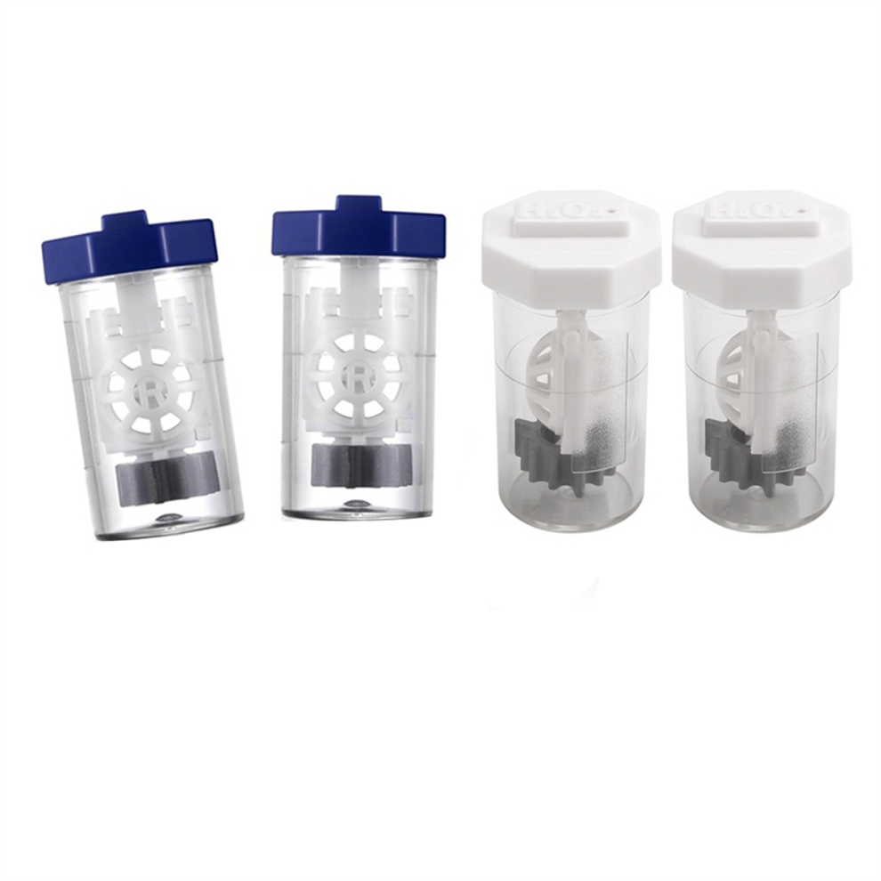 4 Pieces Hydrogen Peroxide Contact Lens Cleaner Case