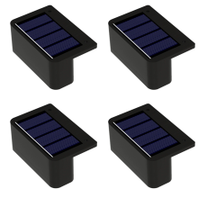 4 Pcs Solar Wall Lamp Outdoor Waterproof Solar Powered Porch Lights