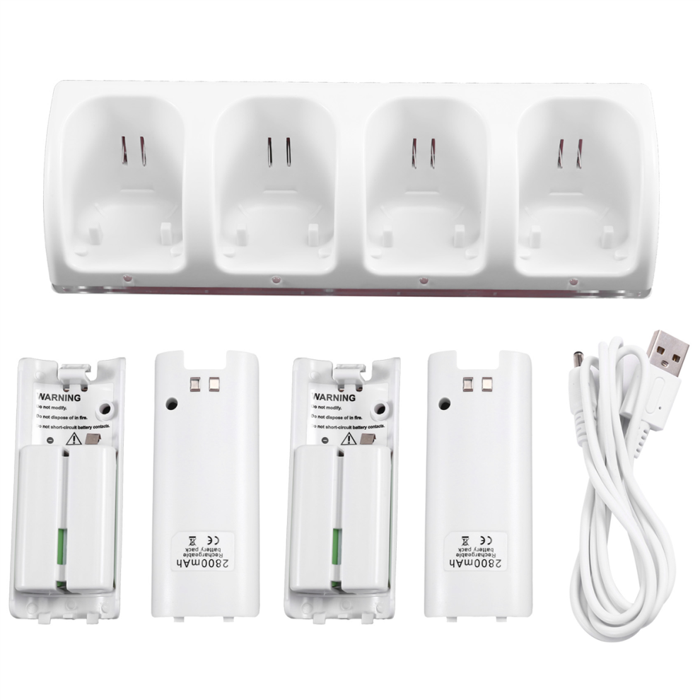 4 Port Charger Charging Stand Dock Station 4712314131825