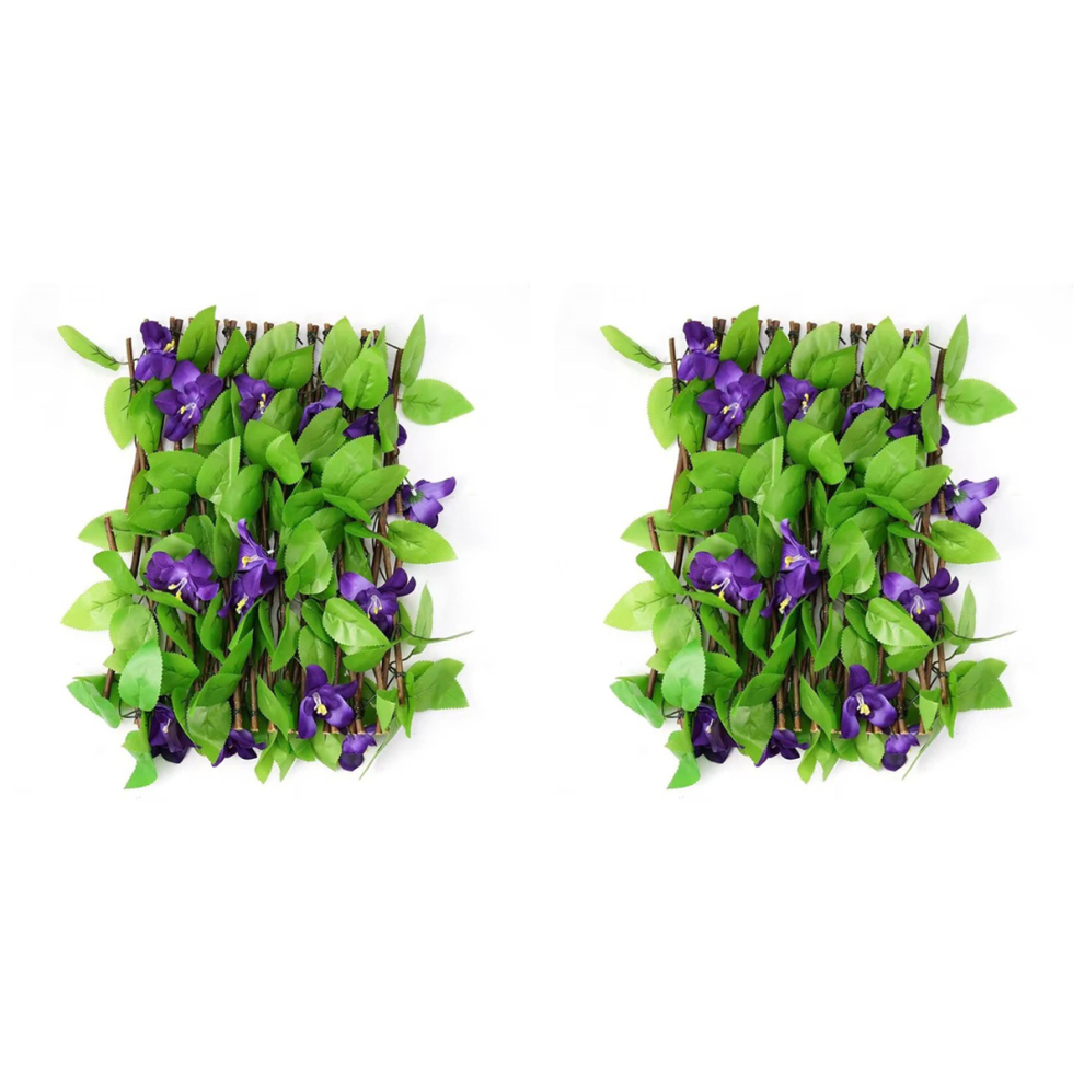 40Cm Simulation Fence Garden Decorative Plants Artificial Flower 4712314133935