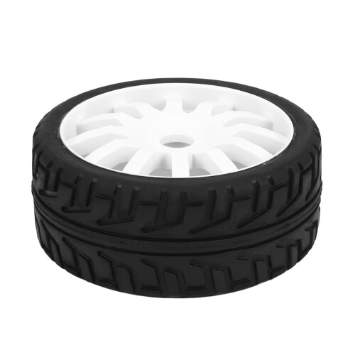 4PCS 1/8 RC Car Plastic Wheels for Redcat Team VRX ,White 2