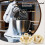 5pcs Mixer Foot Bottom Pad Stand Attachment Replacement Mixer Accessories Compatible for Kitchenaid 3
