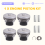 4Pcs /Lot Car Engine Piston Kit for G70 Sorento 4