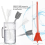 4Pcs Epoxy Mixing Stick Paint Stirring Rod Putty Cement Paint Mixer 4