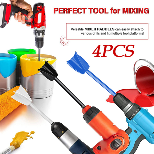 4Pcs Epoxy Mixing Stick Paint Stirring Rod Putty Cement Paint Mixer 1