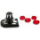 4Pcs for Turn Signal Light Indicator Lens Cover Red 1