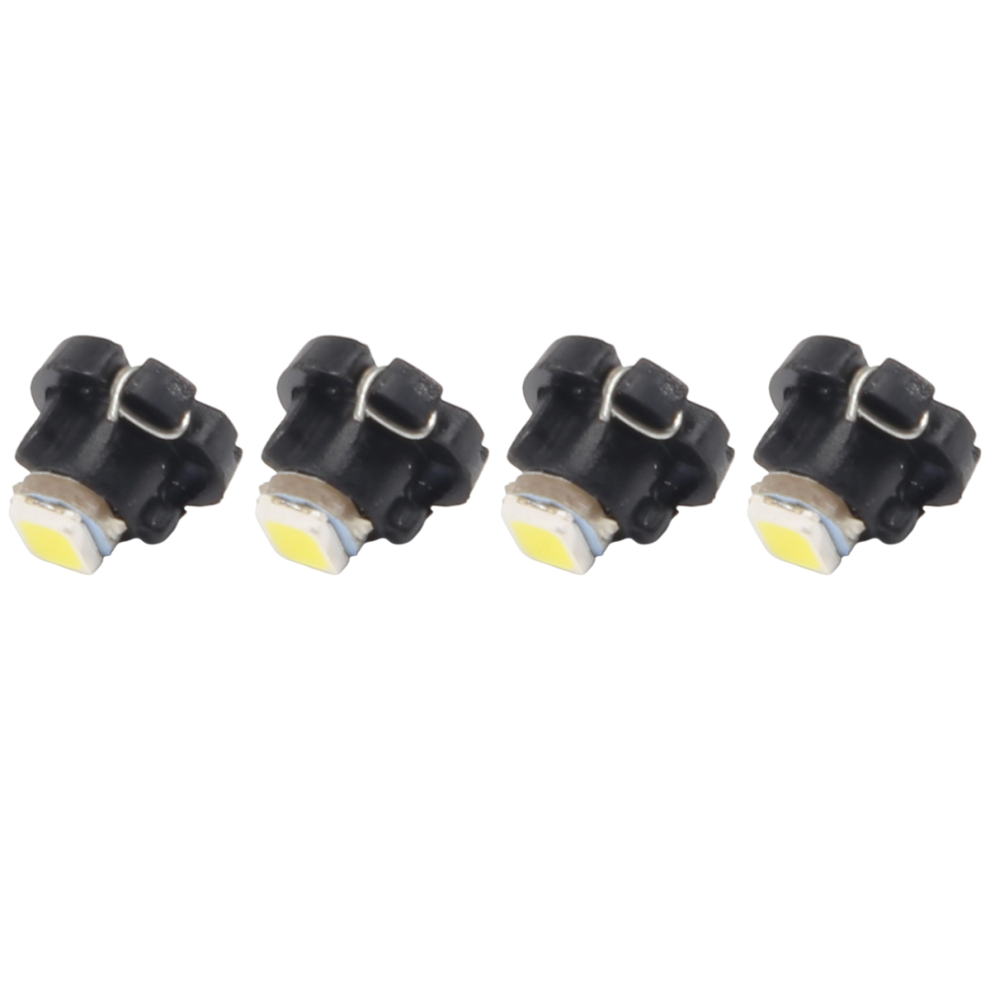 4Pcs T3 1210 3528 Smd Led Dashboard Dash Lamp Bulb For Car White/Light 4712664199100