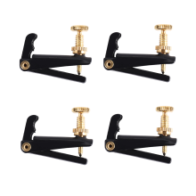 Ajustador fino de violino 4 peças para acessórios de violino de tamanho 3/4 4/4