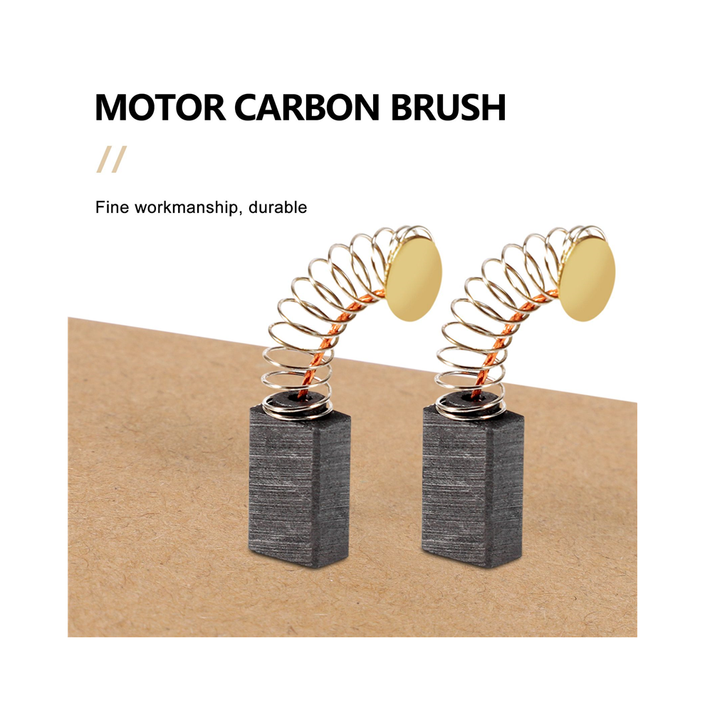 5 Pairs Motor Carbon Brushes For Angle Grinder Orbital Sander 4712664101677