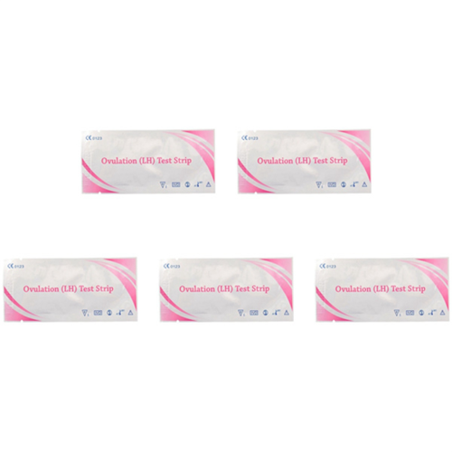 5 Pcs LH Private Ovulation Test Strip Pregnancy Urine Test Strip