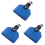 5 Inch Jam Block, Percussion Block for Latin Drum Instrument (Blue) 1