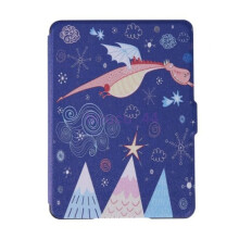 (Caricature Dragon) For Amazon Kindle Paperwhite 11th Gen 2021 6.8" Tablet Smart Leather Case Cover