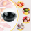 50 Pack Clear Plastic Mini Cupcake Container,for Mini Muffin Macaron 5