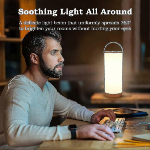 2023-table Lamp, Led Rechargeable Table Lamp for Home & Outdoor, Touch Sensitive 1