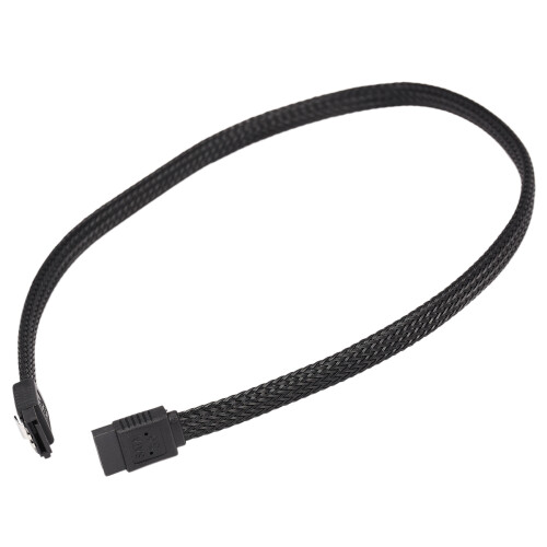 50CM 3.0 III SATA3 7pin Data Cable 6Gb/s SSD Cables(Black) 2