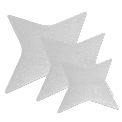 Star shape Patchwork templates for Christmas crafts