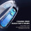 5000mAh USB Hanging Neck Fan Portable Bladeless Mini Rechargeable 4