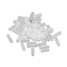 50Pcs Bead Chain Anti-Lost Cover DIY Transparent
