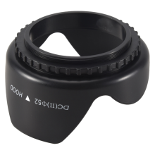 Para-sol de lente Petal Flower de 52 mm para kit D5200 D5100 D3200