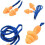 5Pcs Authentic Soft Silicone Corded Ear Plugs Noise Reduction 2
