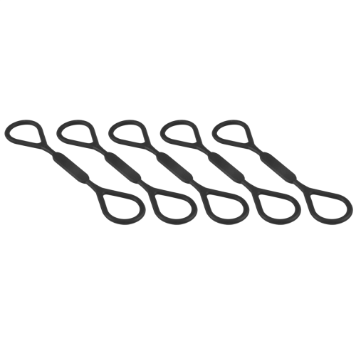 5 pezzi Anelli fermi in silicone per slide della tromba 1