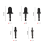 5Pcs Flaring Tool Copper Pipe Electric Reamer 4