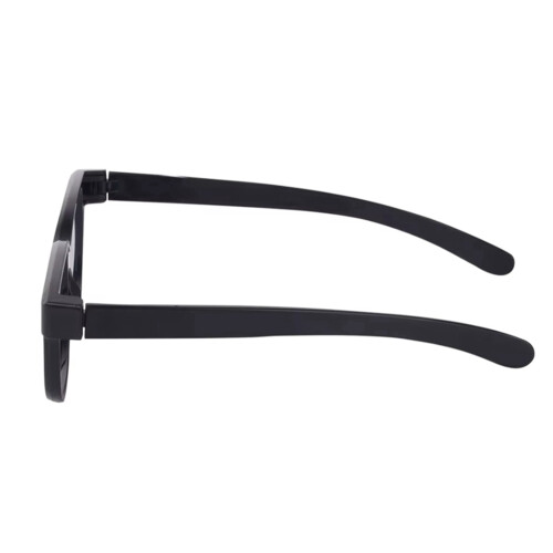5Pcs Black Frame Red Blue 3D Glasses Dimensional Home Theater Glasses 2