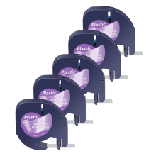 5Pcs A16952 Print on Tapes Compatible for 91201 Label