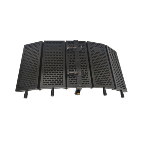 5-Panel Microphone Isolation Shield Soundproof Cover