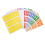 540Pcs/18 Sheets Cable Labels Tags Self Adhesive Waterproof Labels 3