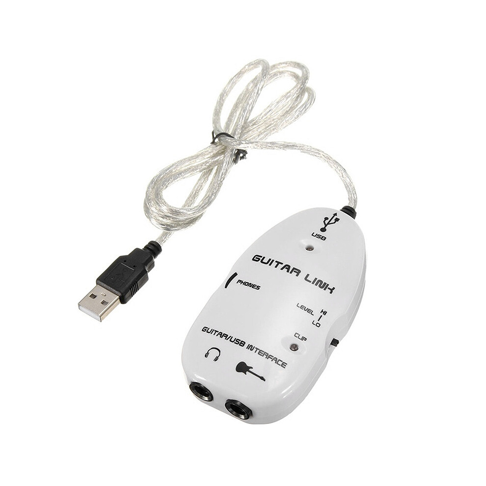 6.3Mm Jack To Usb Guitar Cable Adapter To Pc Recording Playback 4712664188845