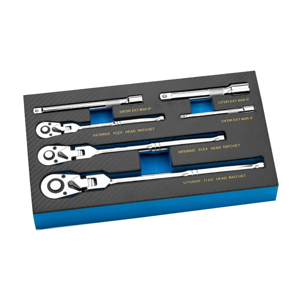 6 PCS Labor-Saving Ratchet Rotatable Screwdriver Screwdriver Set-image-OPC-PJ55SM7-NEW