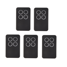 Controle remoto universal multifrequência para portão de garagem com 5 peças