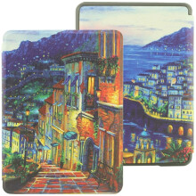 (Evening Town) For Amazon Kindle Paperwhite 11th Gen 2021 6.8" Tablet Smart Leather Case Cover Hot