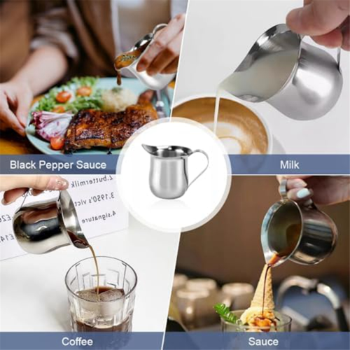 6Pcs Bell Creamers 90Ml/3Oz Mini Creamer Jug 1