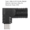 65W PD DC samica vstupného konektora na USB Type-C samec napájací adaptér 4