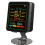 Monitor digital de qualidade do ar 6 em 1, detector de formaldeído, TVOC, preto 1