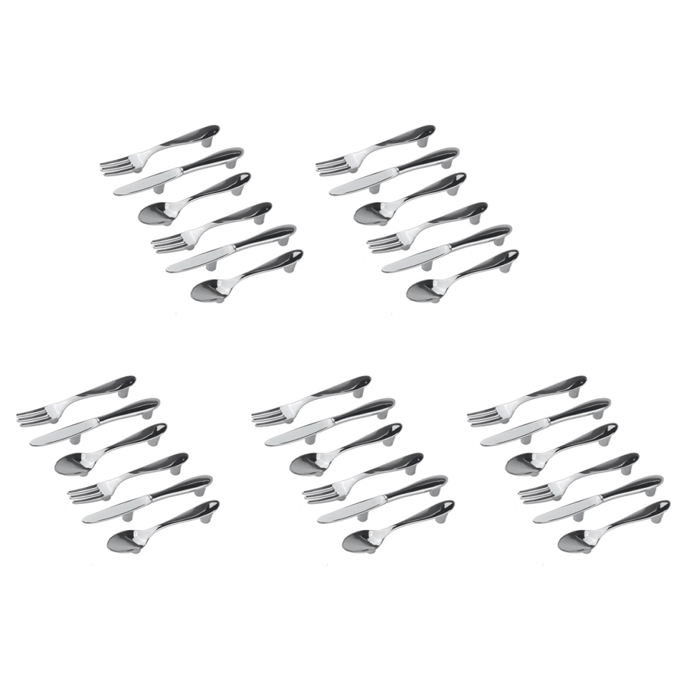 6Pc Knife Spoon Fork Kitchen Cabinet Closet Drawer Pull Handles Knobs 4712664123006
