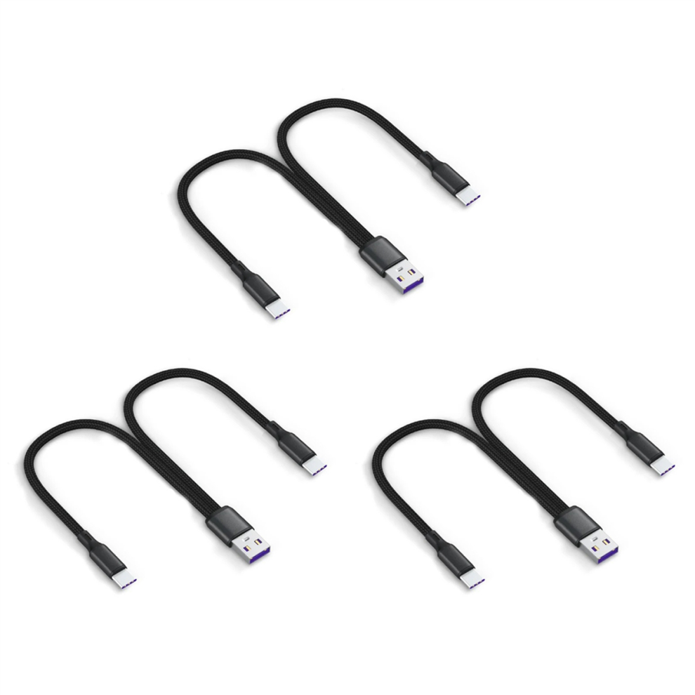 6A Fast Charging Dual Port Type-C Splitter Charging Cable 4712664122078