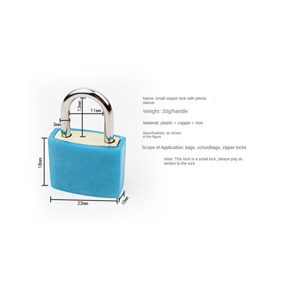 6Pcs Suitcase Locks With Keys,Mini Keyed Padlock For School Classroom 4712664125260