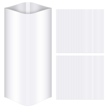 70 unidades de 5 x 10 polegadas, filme retrátil para transferência de calor, sacos para envoltório retrátil para caneca