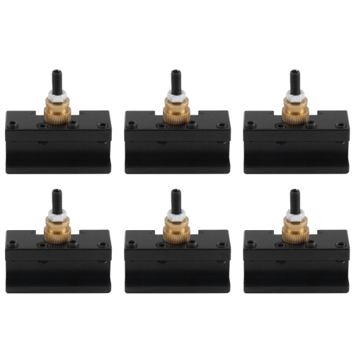 Pacote de ferramentas 6PCS Mini Torno Troca rápida Poste de ferramentas e suportes 2