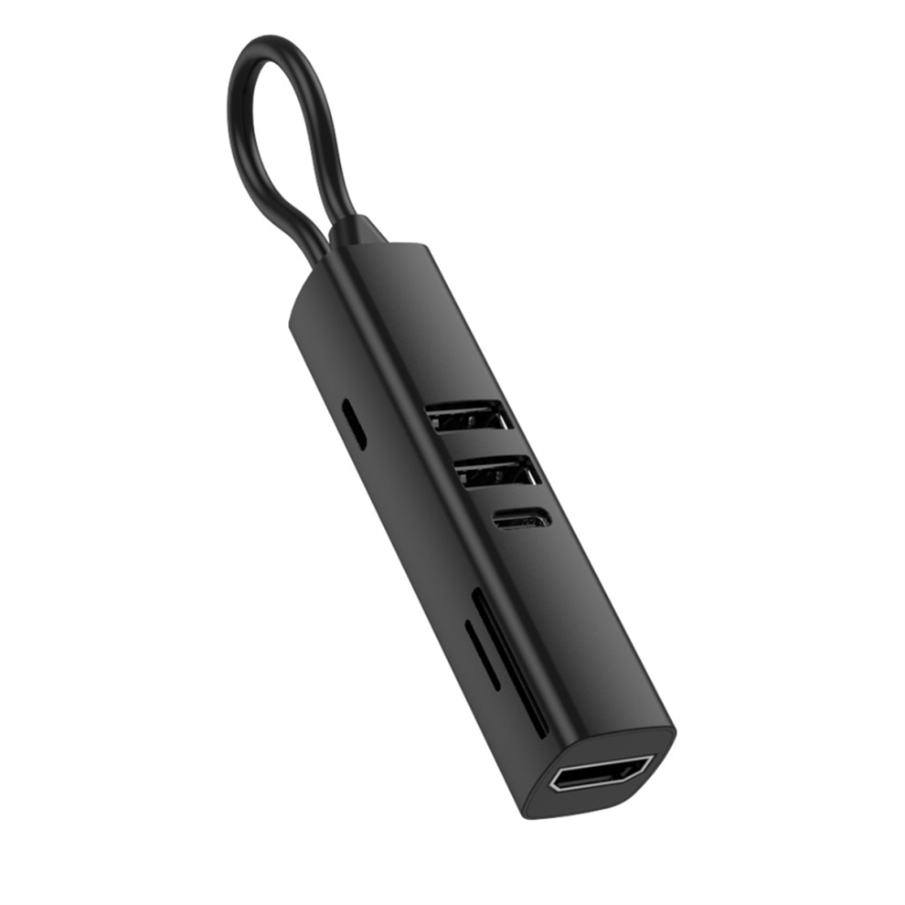 7 In 1 Usb C Hub Usb 3.0 Hdtv 4K 30Hz Video Sd Tf Card Slot Reader A 4712664126458
