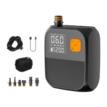 Bomba de ar elétrica sem fio de 8000 mAh com iluminação LED e compressor de ar