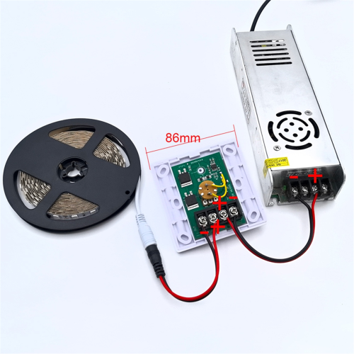 86 Tipo de luz de parede LED Dimmer Interruptor de botão rotativo Dimmer 1
