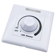 86 Tipo de luz de parede LED Dimmer Interruptor de botão rotativo Dimmer