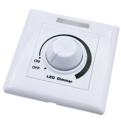 86 Tipo de luz de parede LED Dimmer Interruptor de botão rotativo Dimmer