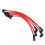 8mm Red Silicone HT Ignition Leads Spark Plug Wires Cables - 5 Pcs for MGB 1800cc Models 2