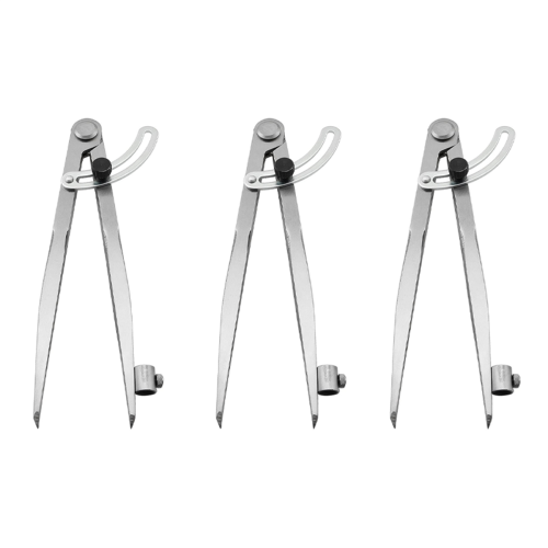 8 Inch Compass Divider Scribe Tool for Geometry, Wood, Metal on OnBuy