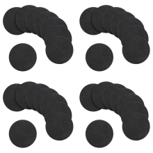 8 Pcs 15cm Black Mandala Kraft Paper Round Cardboard for Painting DIY